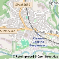 Map Cisano Bergamasco