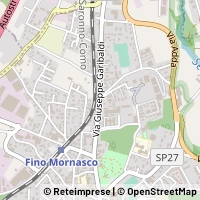 Map Fino Mornasco