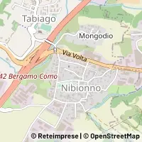 Térkép Nibionno