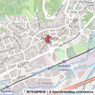Mappa Via Roma, 13, 24027 Nembro, Bergamo (Lombardia)