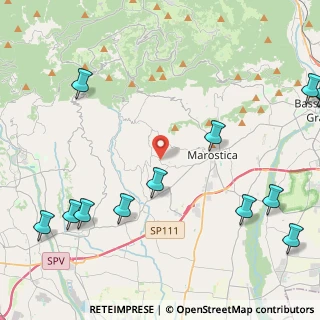 Mappa Via della Libertà, 36060 Molvena VI, Italia (7.197)