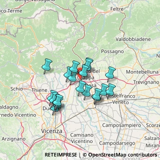 Mappa Strada Santi Fortunato e Lazzaro, 36061 Bassano del Grappa VI, Italia (11.024)