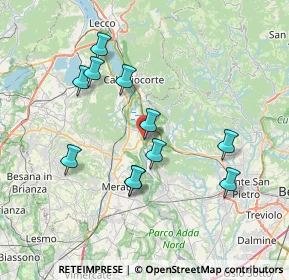 Mappa Via Terraggio, 23883 Brivio LC, Italia (6.92273)