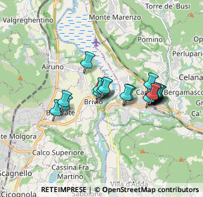 Mappa Via Terraggio, 23883 Brivio LC, Italia (1.38)