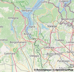 Mappa Via Per Oriano, 21020 Mercallo VA, Italia (11.23357)