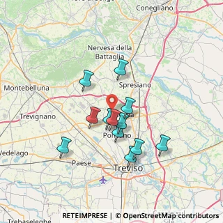 Mappa Via Garibaldi, 31020 Villorba TV, Italia (5.78)