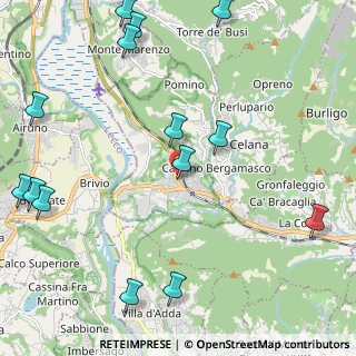 Mappa Via Manzoni, 24034 Cisano Bergamasco BG, Italia (2.91929)