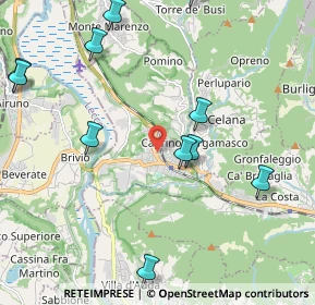 Mappa Via Manzoni, 24034 Cisano Bergamasco BG, Italia (2.62417)