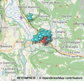 Mappa Via Manzoni, 24034 Cisano Bergamasco BG, Italia (0.6125)