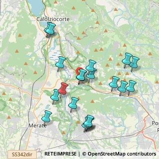 Mappa Via Manzoni, 24034 Cisano Bergamasco BG, Italia (4.0545)