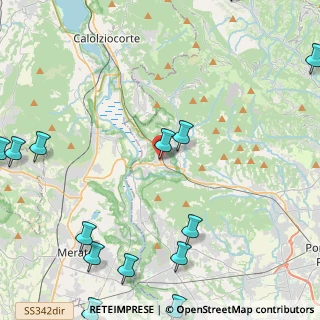 Mappa Via Manzoni, 24034 Cisano Bergamasco BG, Italia (6.66786)