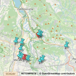 Mappa Via Manzoni, 24034 Cisano Bergamasco BG, Italia (4.8925)