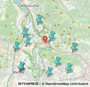 Mappa Via Manzoni, 24034 Cisano Bergamasco BG, Italia (4.67545)