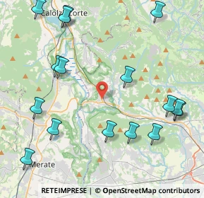 Mappa Via Manzoni, 24034 Cisano Bergamasco BG, Italia (5.23063)