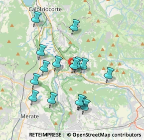 Mappa Via Manzoni, 24034 Cisano Bergamasco BG, Italia (3.55533)