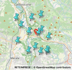 Mappa Via Manzoni, 24034 Cisano Bergamasco BG, Italia (3.41286)