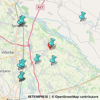 Mappa Via Papadopoli Sud, 31052 Maserada sul Piave TV, Italia (5.67167)