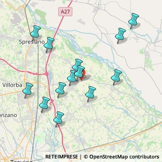 Mappa Via Papadopoli Sud, 31052 Maserada sul Piave TV, Italia (4.07154)