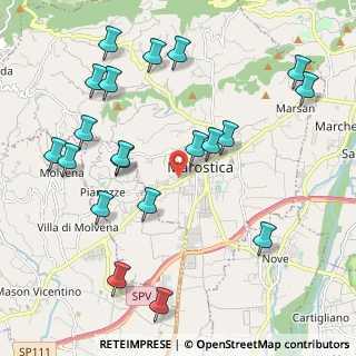 Mappa Via San Rocco, 36063 Marostica VI, Italia (2.3655)
