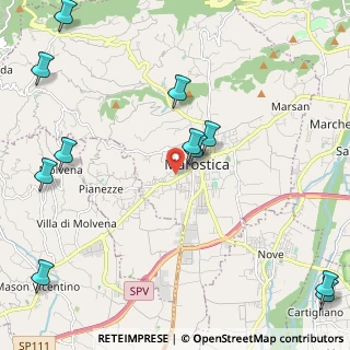 Mappa Via San Rocco, 36063 Marostica VI, Italia (2.89909)