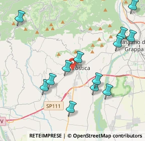 Mappa Via San Rocco, 36063 Marostica VI, Italia (4.48769)