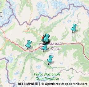 Mappa Strada della Consolata, 11100 Aosta AO, Italia (5.57818)