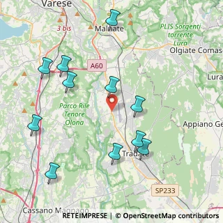 Mappa Via Privata Ingegnere Paolo Foresio, 21040 Castiglione Olona VA, Italia (4.47818)