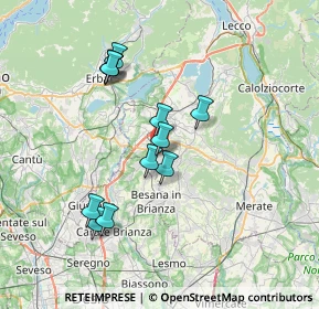 Mappa Strada Provinciale, 23893 Cassago Brianza LC, Italia (6.385)
