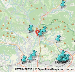 Mappa Via Ponte Regina, 24031 Almenno San Salvatore BG, Italia (5.53944)