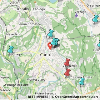 Mappa Via Brambilla Ettore, 22063 Cantù CO, Italia (2.48769)