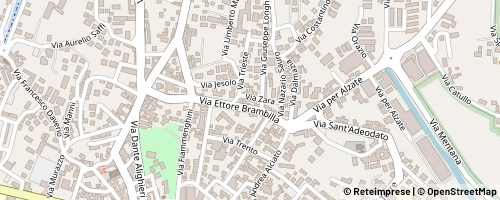Mappa Cantù