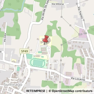 Mappa Via Giacomo Matteotti, 8, 21040 Sumirago, Varese (Lombardia)