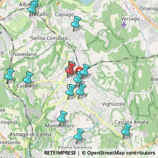 Mappa Via Fiammenghini, 22060 Cantù CO, Italia (2.33714)