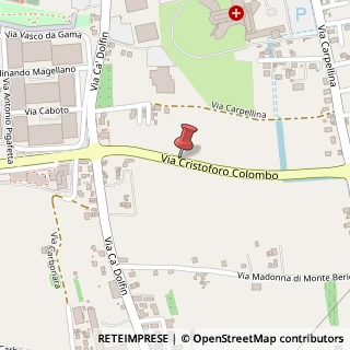 Mappa Via colombo cristoforo, 36061 Bassano del Grappa, Vicenza (Veneto)