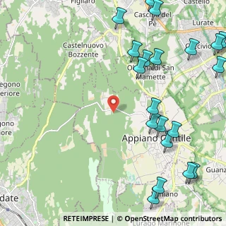 Mappa Via della Resistenza, 22070 Appiano Gentile CO, Italia (3.012)