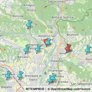 Mappa Via Borgo Antico, 24030 Almenno San Salvatore BG, Italia (2.67909)