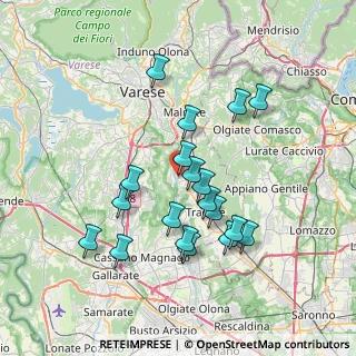 Mappa Via Po, 21043 Castiglione Olona VA, Italia (6.77368)