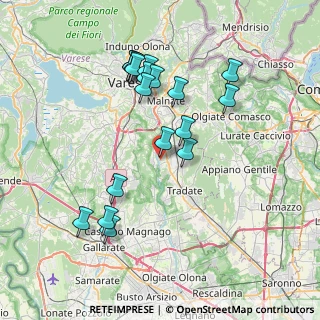 Mappa Via Po, 21043 Castiglione Olona VA, Italia (7.42833)