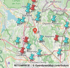 Mappa Via Po, 21043 Castiglione Olona VA, Italia (9.633)