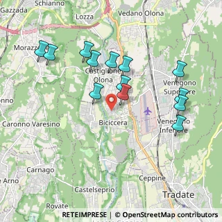 Mappa Via Po, 21043 Castiglione Olona VA, Italia (1.94077)