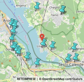 Mappa Via Falcetta, 21018 Lisanza VA, Italia (2.66053)