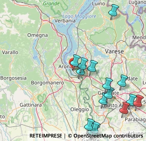 Mappa Via Falcetta, 21018 Lisanza VA, Italia (20.48063)