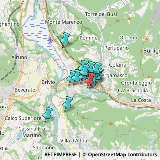 Mappa Via Don Omobono Imberti, 24034 Cisano Bergamasco BG, Italia (0.90857)