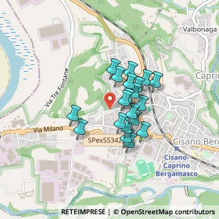Mappa Via Don Omobono Imberti, 24034 Cisano Bergamasco BG, Italia (0.307)