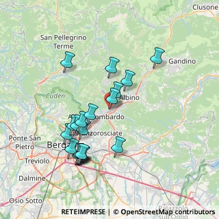 Mappa Via Don Vavassori, 24027 Nembro BG, Italia (7.311)