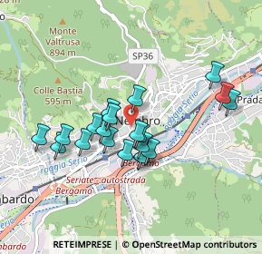 Mappa Via Don Vavassori, 24027 Nembro BG, Italia (0.754)
