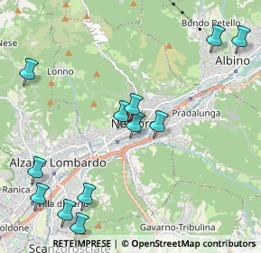Mappa Via Don Vavassori, 24027 Nembro BG, Italia (2.45583)
