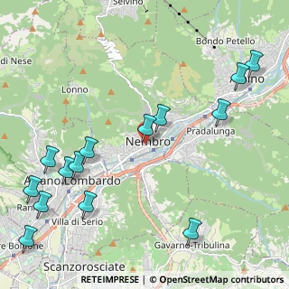 Mappa Via Don Vavassori, 24027 Nembro BG, Italia (2.73429)