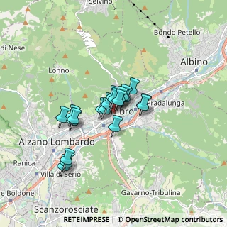 Mappa Via Don Vavassori, 24027 Nembro BG, Italia (1.1415)