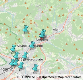 Mappa Via Don Vavassori, 24027 Nembro BG, Italia (5.12167)